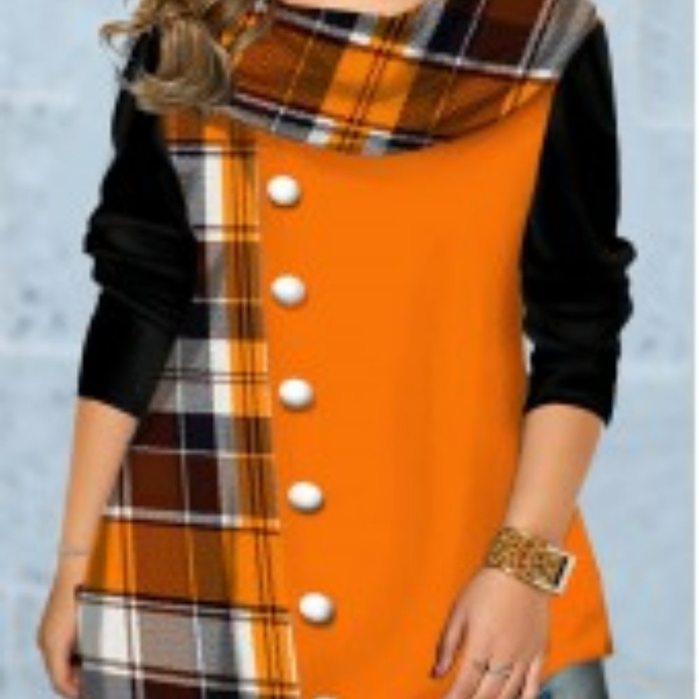 Ginger Button Long Sleeve Shirt